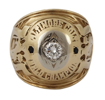 1958 Baltimore Colts Historic Player Championship Ring "The Greatest Game Ever Played"